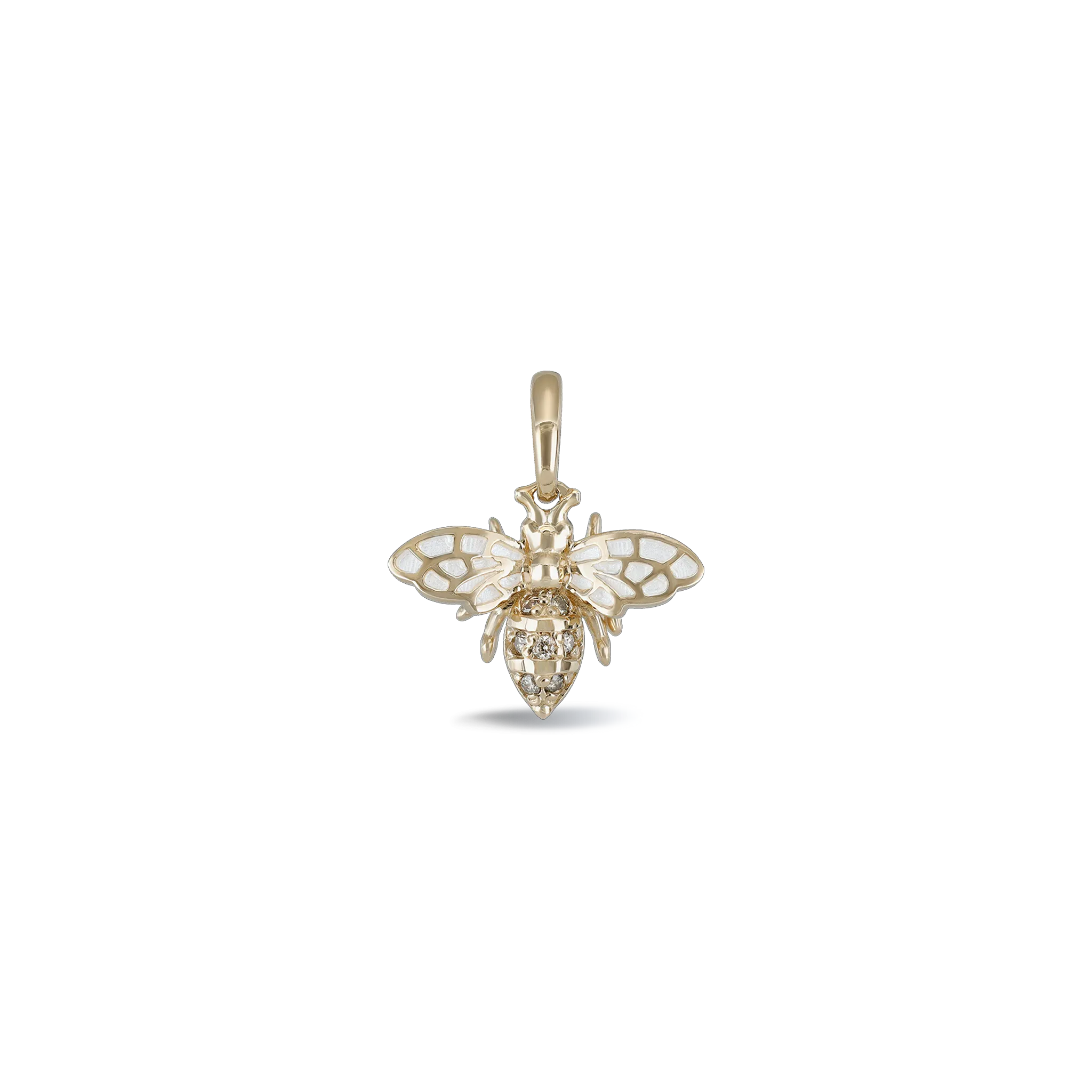 Eternal Diamond HoneyBee Pendant II