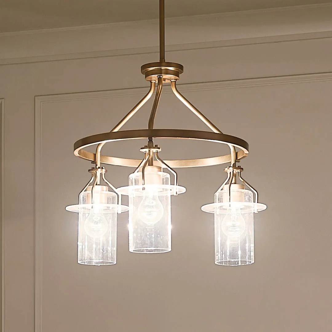 Everett 22.5" 3-Light Round Chandelier