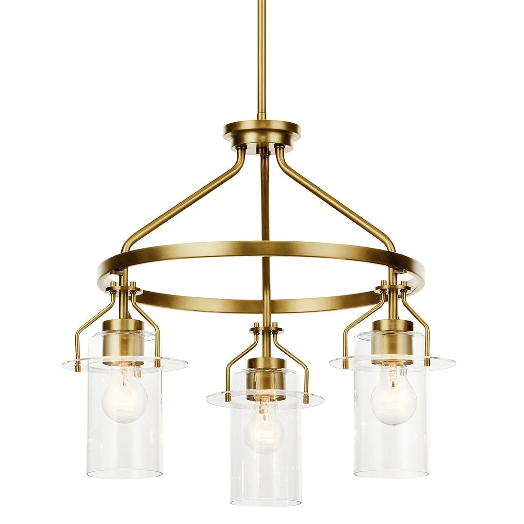 Everett 22.5" 3-Light Round Chandelier