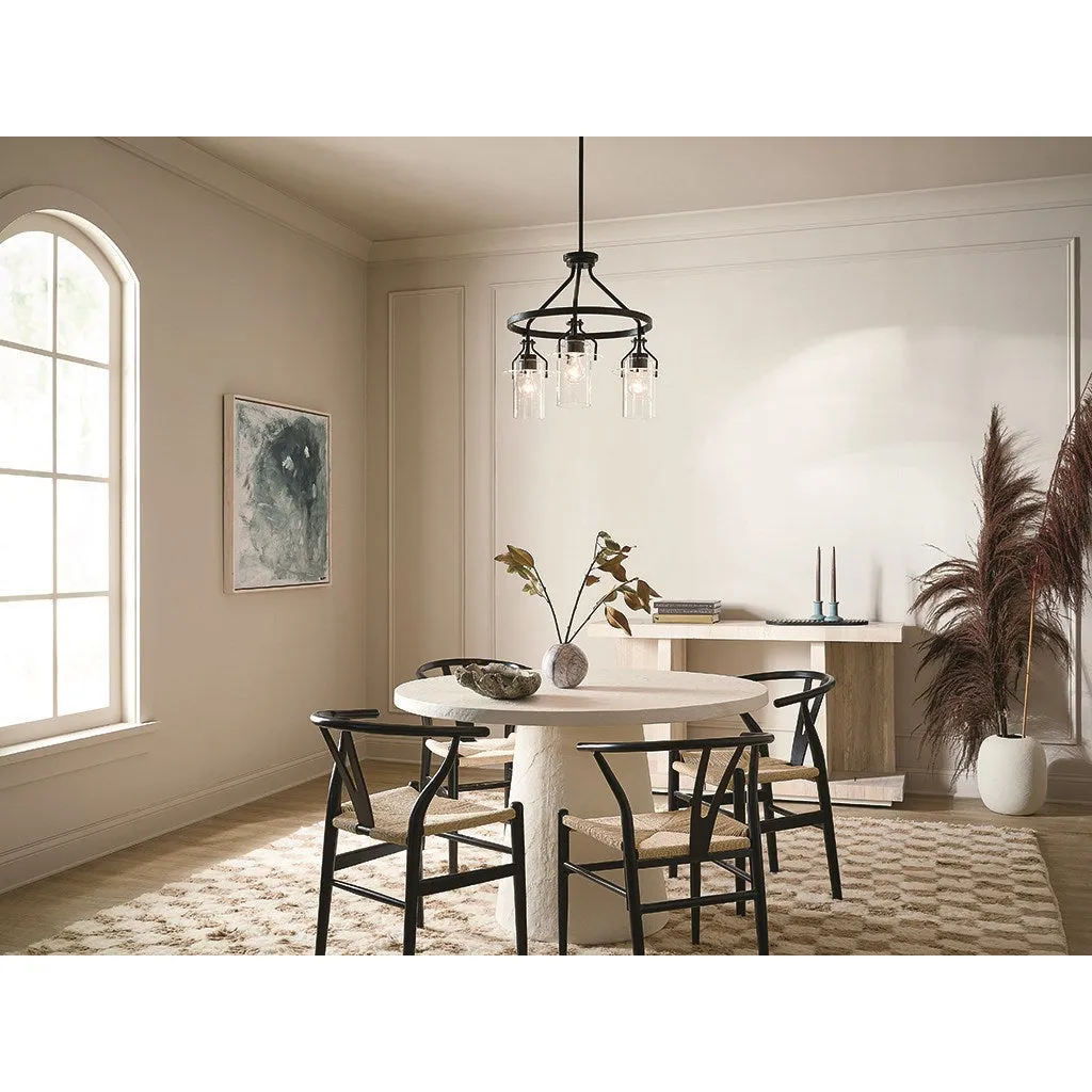 Everett 22.5" 3-Light Round Chandelier