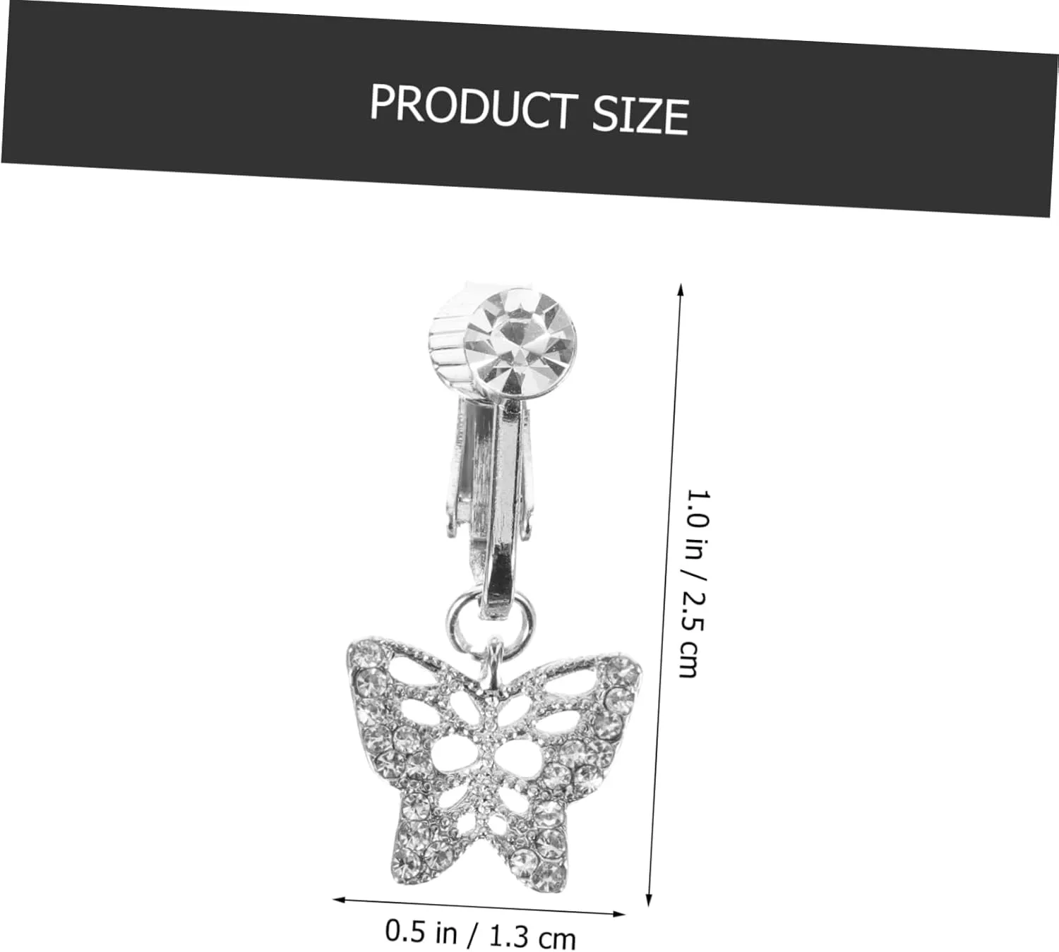 Fake Belly Button Ring Clip Jewelry Nose Ring Barbell Fake Navel Ring Navel Rings Fake Belly Ring