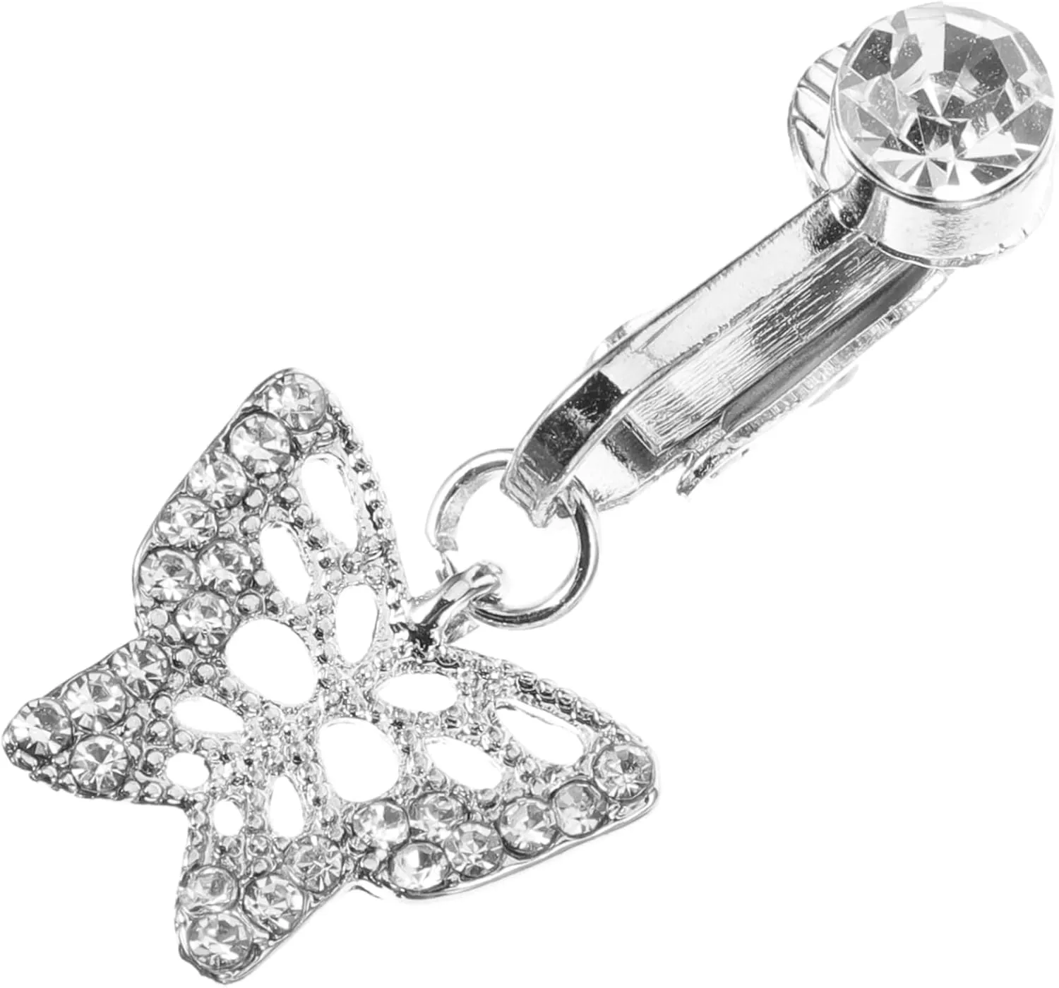 Fake Belly Button Ring Clip Jewelry Nose Ring Barbell Fake Navel Ring Navel Rings Fake Belly Ring