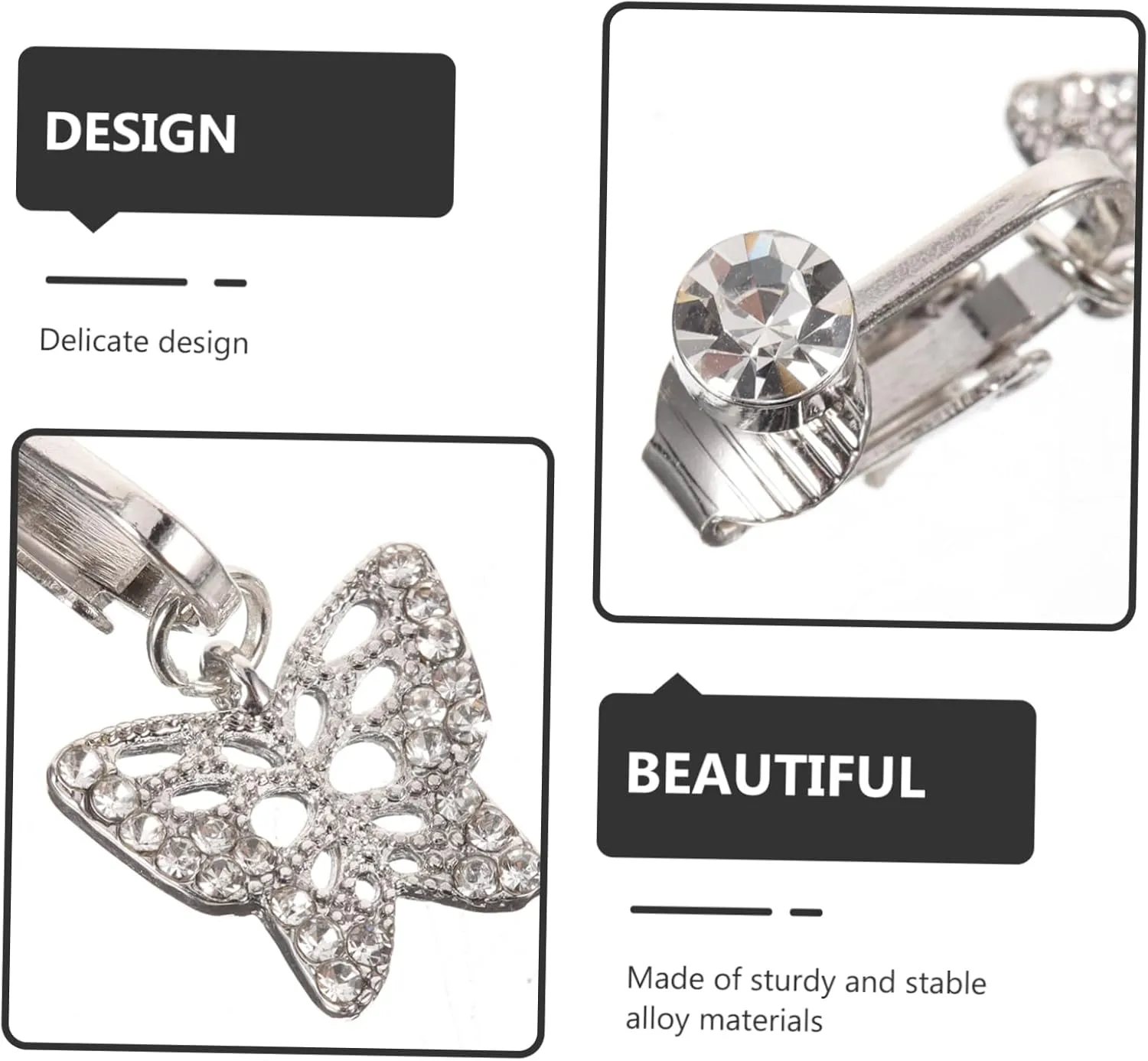 Fake Belly Button Ring Clip Jewelry Nose Ring Barbell Fake Navel Ring Navel Rings Fake Belly Ring