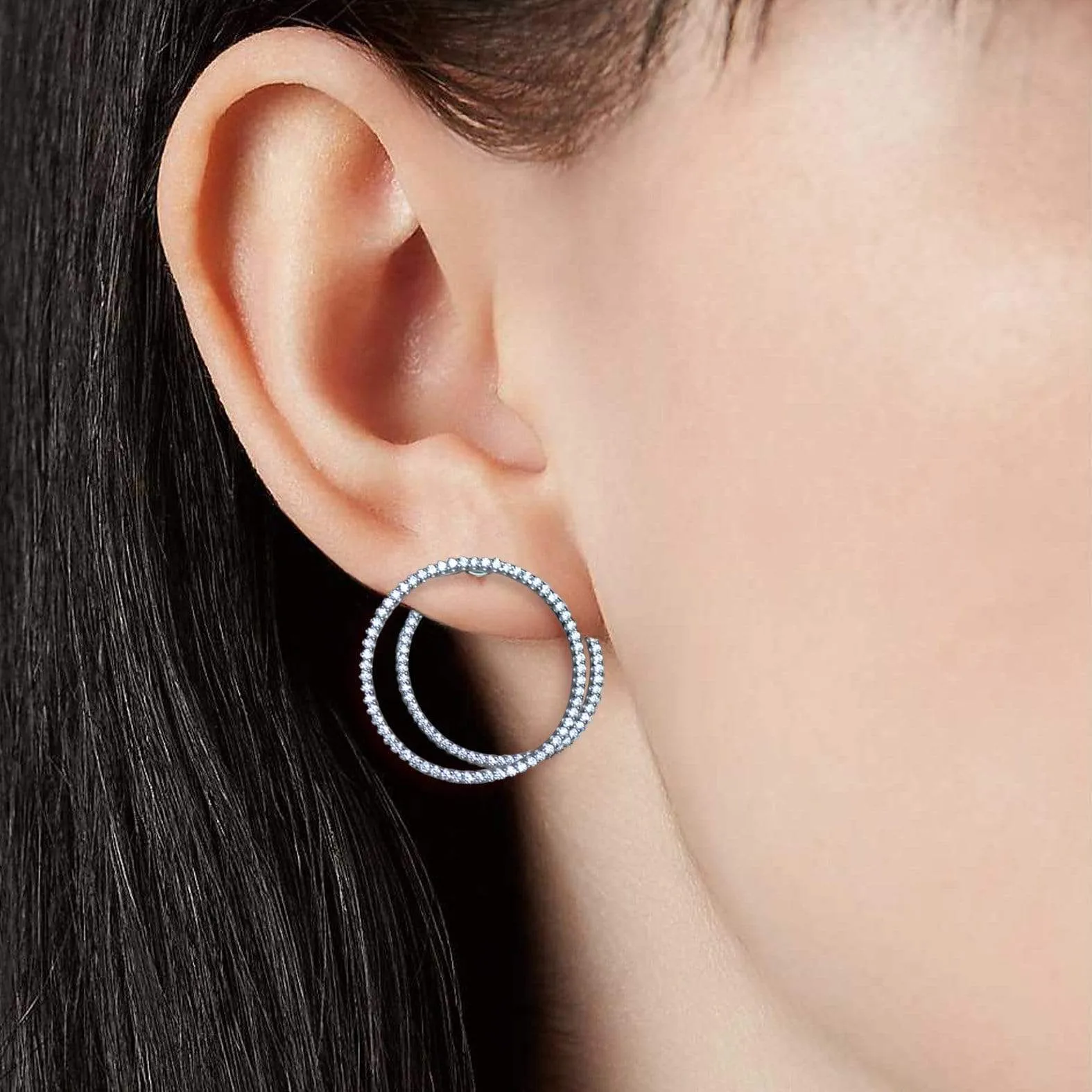 Forever Earrings Sterling Silver