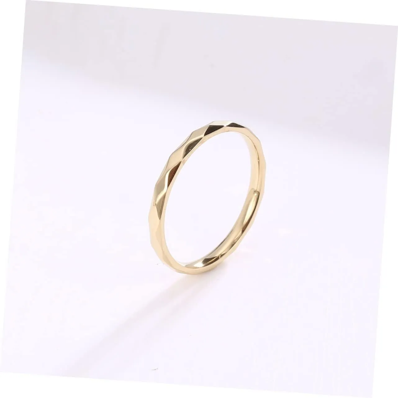 Gatuida Lovers Ring for Valentine's Day Jewelry Titanium Steel Suits for Women Romantic Rings for Women Men