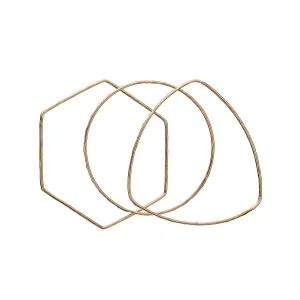 Geo Trio Bangle Set