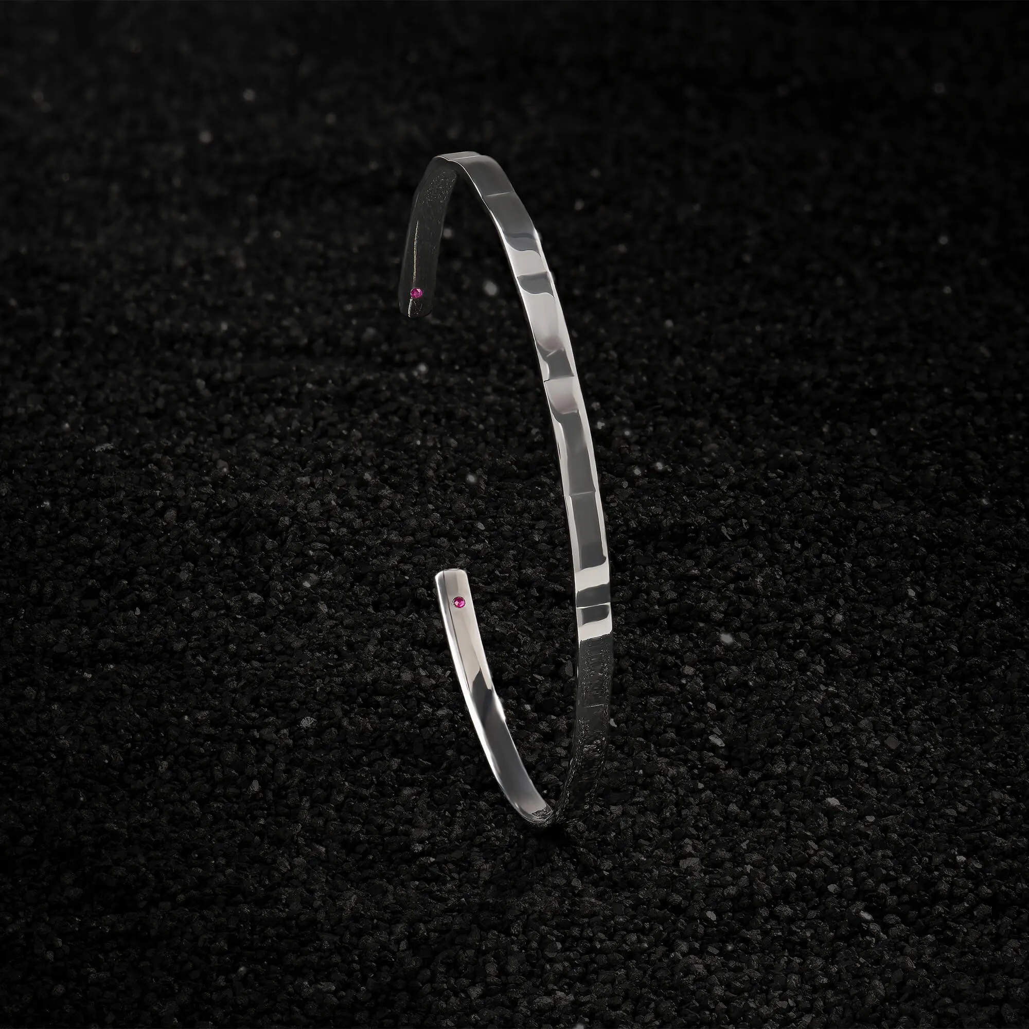 Geometric Cuff in Silver