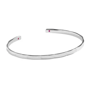 Geometric Cuff in Silver