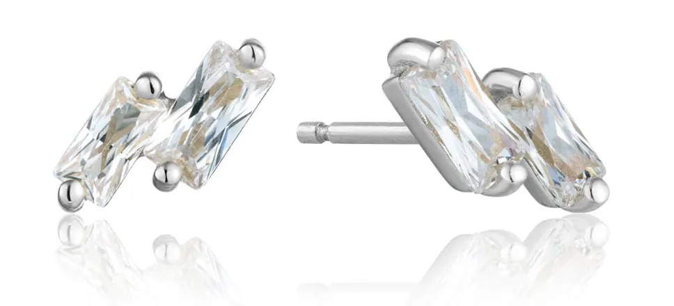 Glow Getter - Baguette Earrings