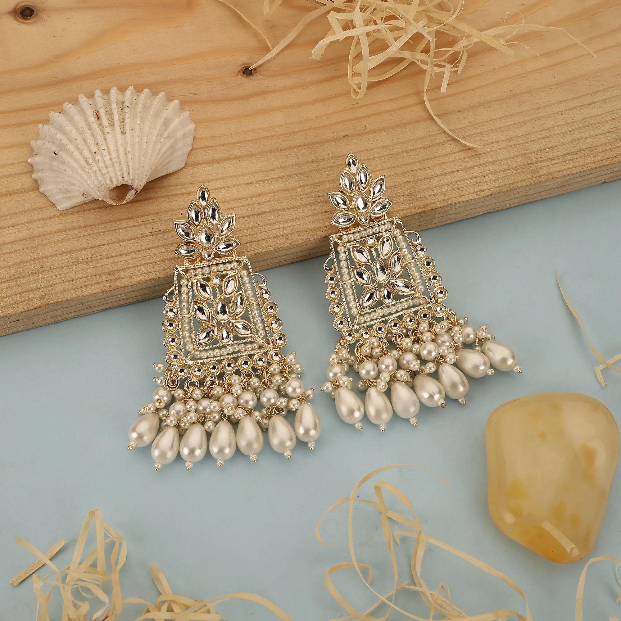 Golden Goddess Serenity Earrings