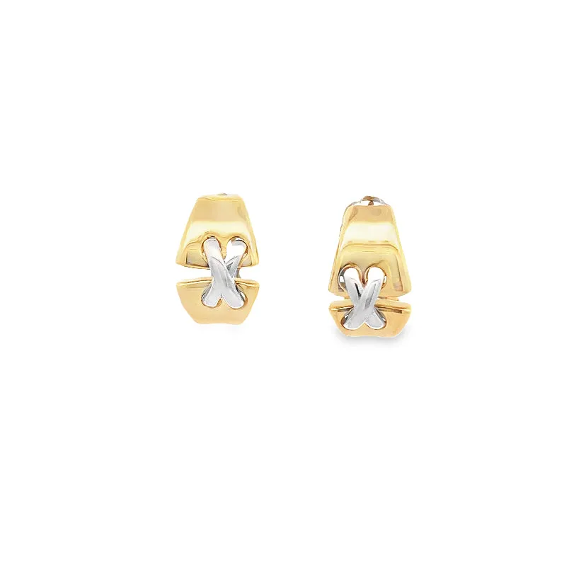 Golden Seam Earrings