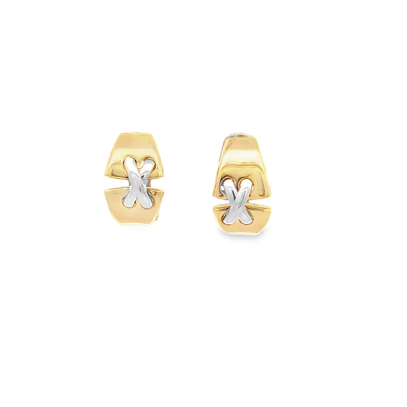 Golden Seam Earrings