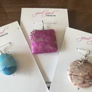 Good Gaud Stone Pendants