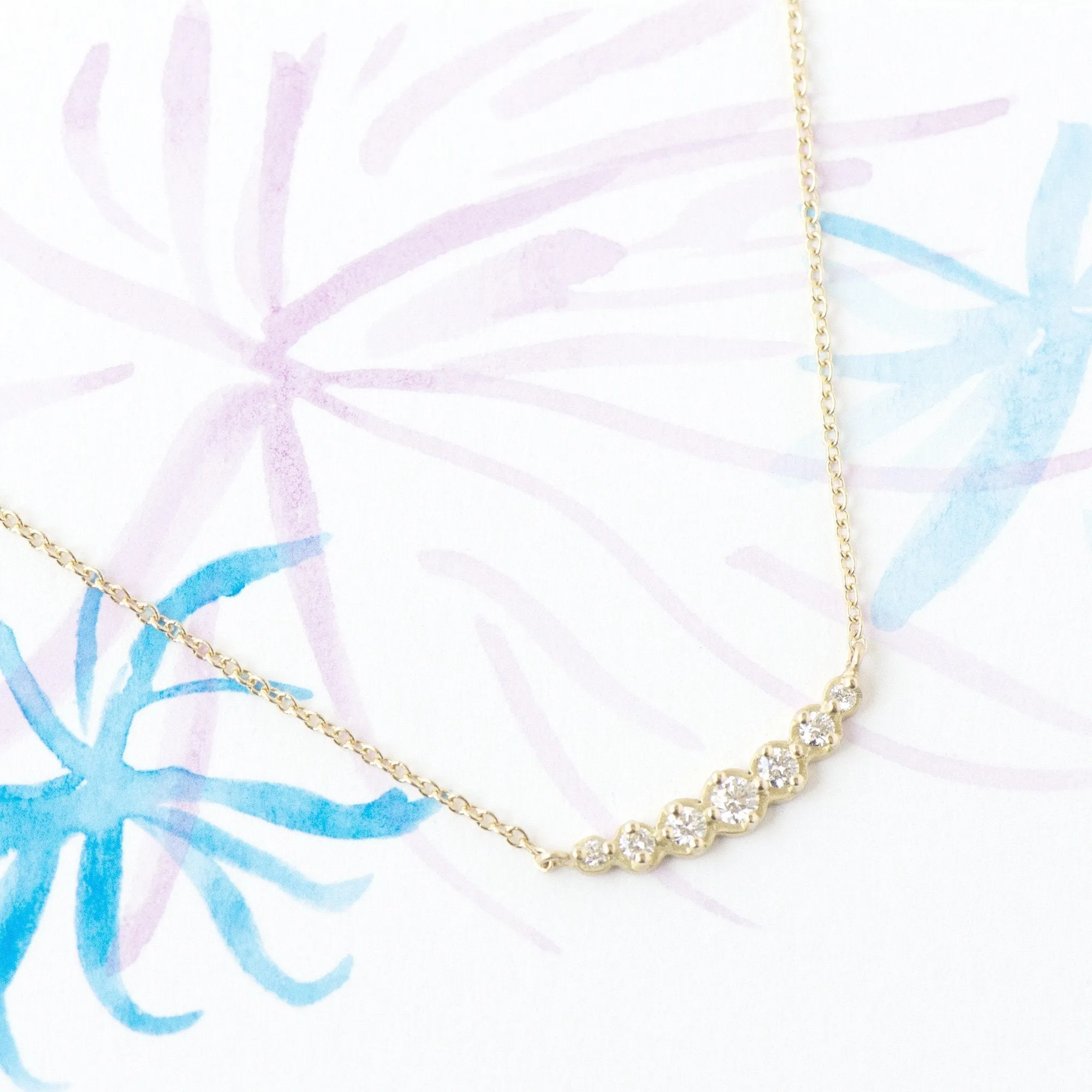 Graduated Diamond Necklace