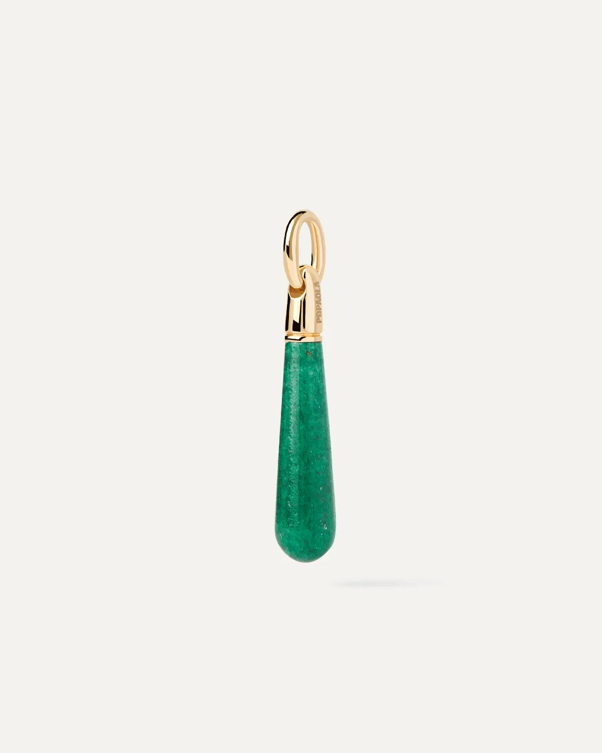 Green Aventurine Large Drop Pendant