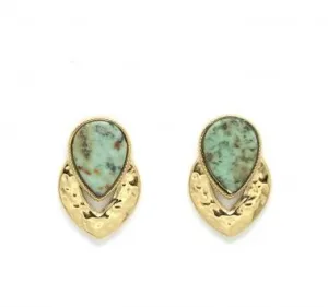 Habana Paris Turquoise Drop Earrings