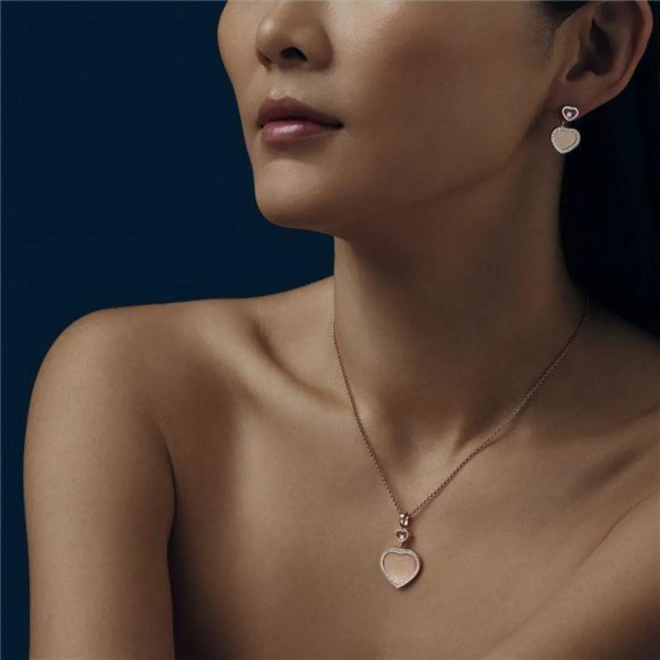 HAPPY HEARTS GOLDEN HEARTS PENDANT