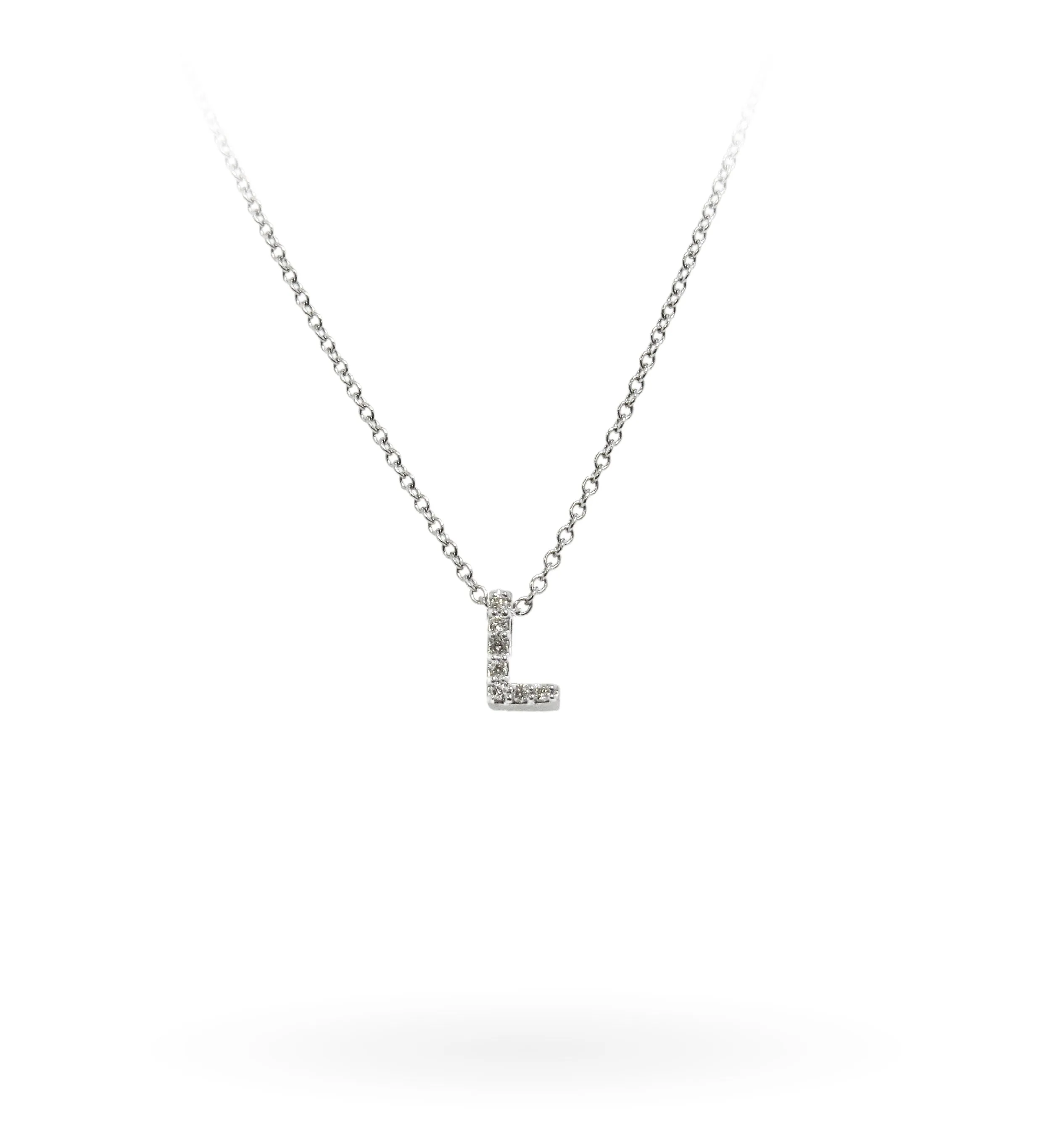 Initial "L" Necklace