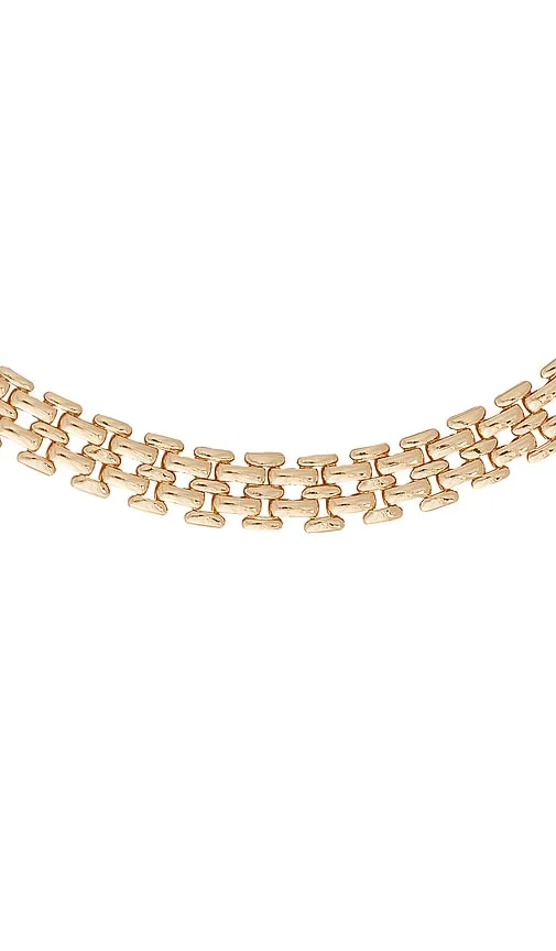 Jenny Bird Francis Choker in Metallic Gold
