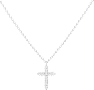 Layered Cross Necklace for Women,14K Gold Plated/Sterling Silver Plated Choker Necklaces for Women Stack Simple Cross Pendant Necklaces Jewelry for Women Trendy