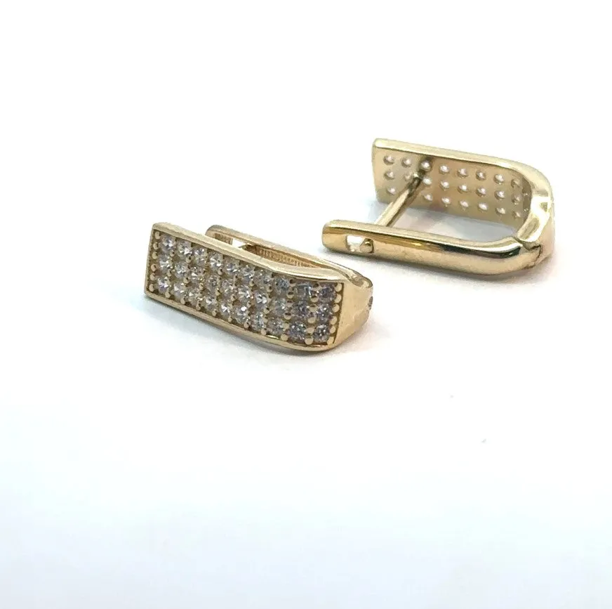 Lesotho Jewellery 14k Gold Earring for Women - 3.14 Grams