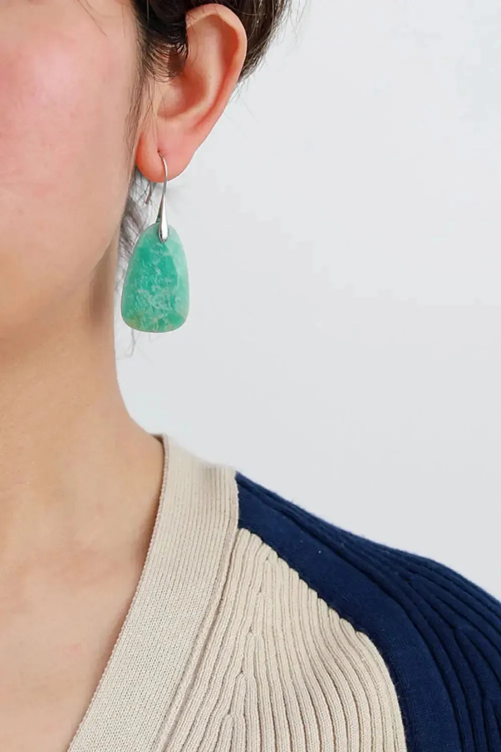 LOVCIA Natural Stone Dangle Earrings