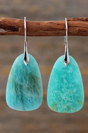 LOVCIA Natural Stone Dangle Earrings