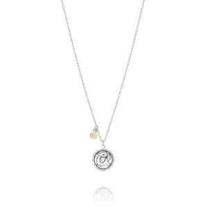 Love Letters "A" Monogram Pendant