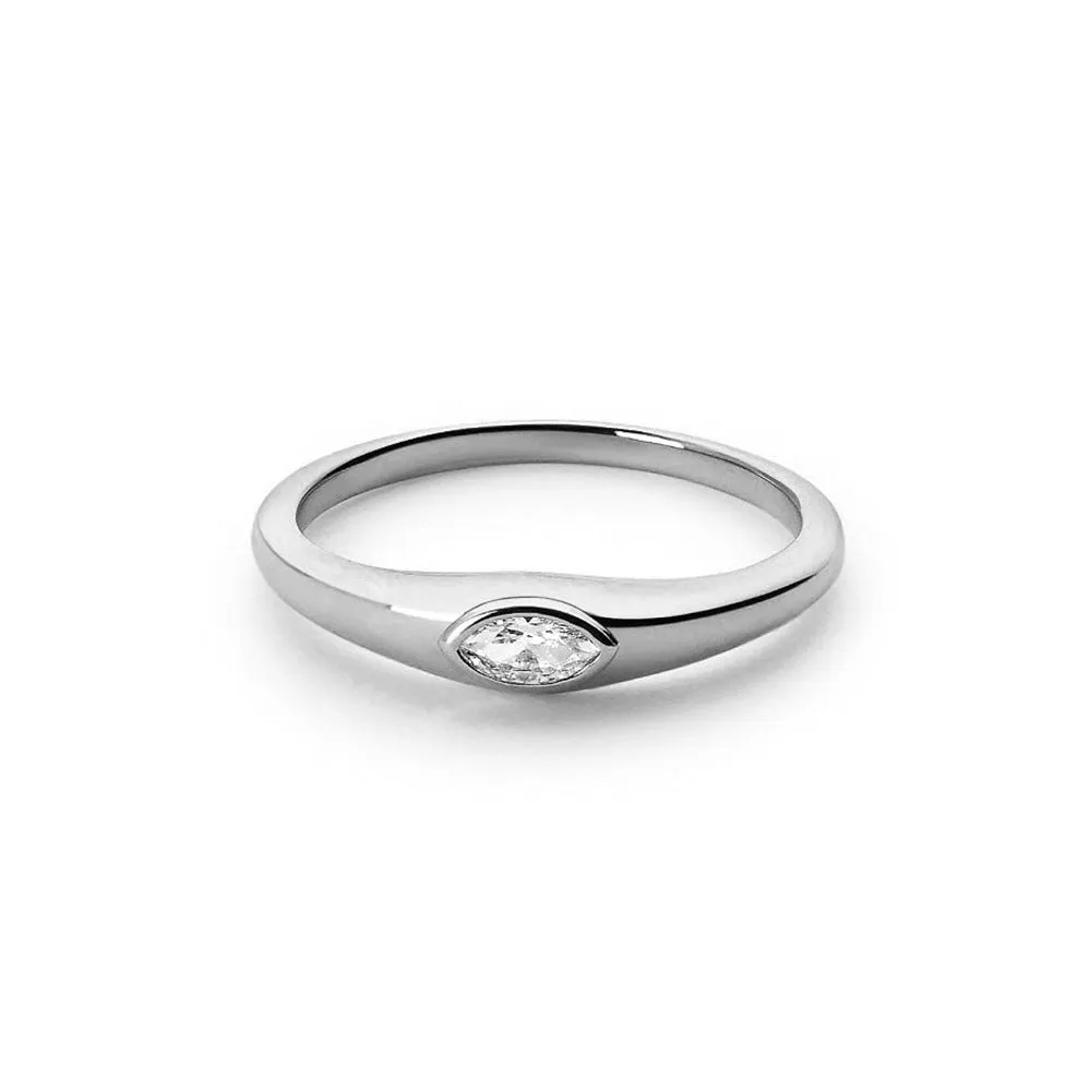 Marquise Dome Ring
