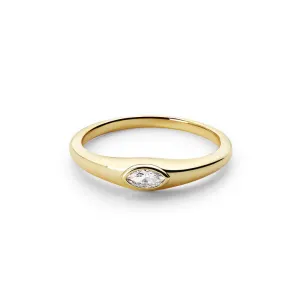 Marquise Dome Ring