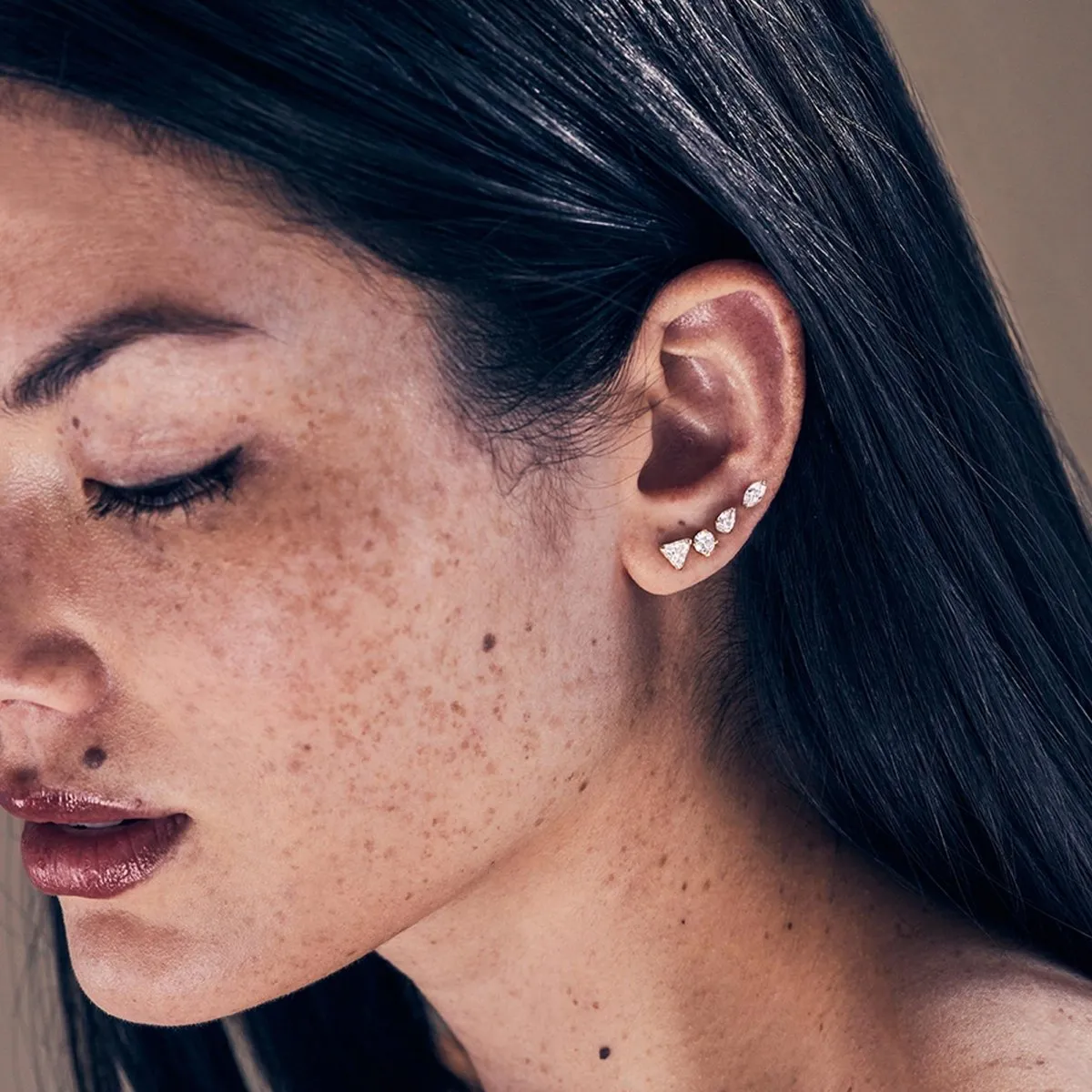 Marquise Stud Earrings