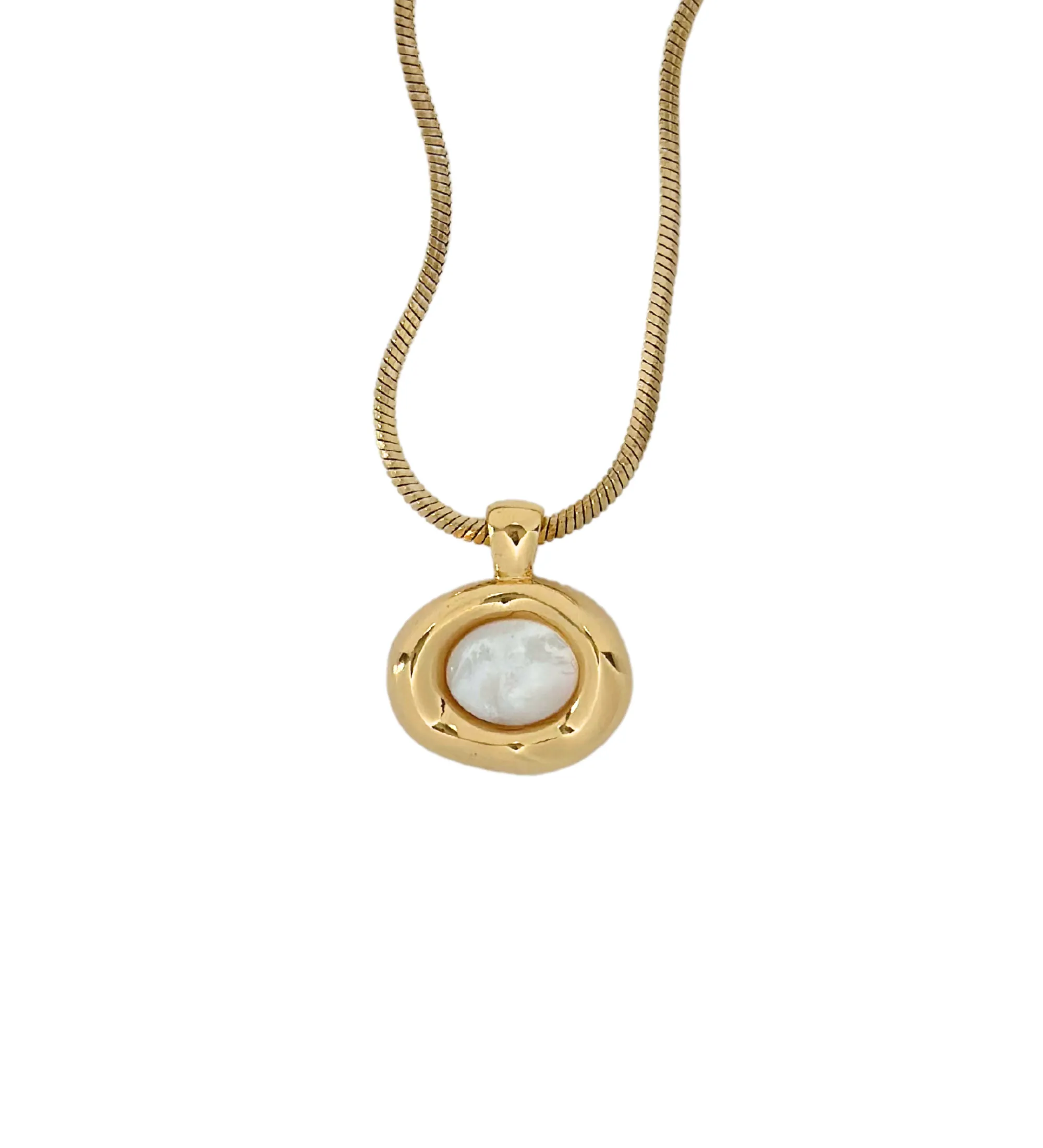 Melted Pearl Necklace