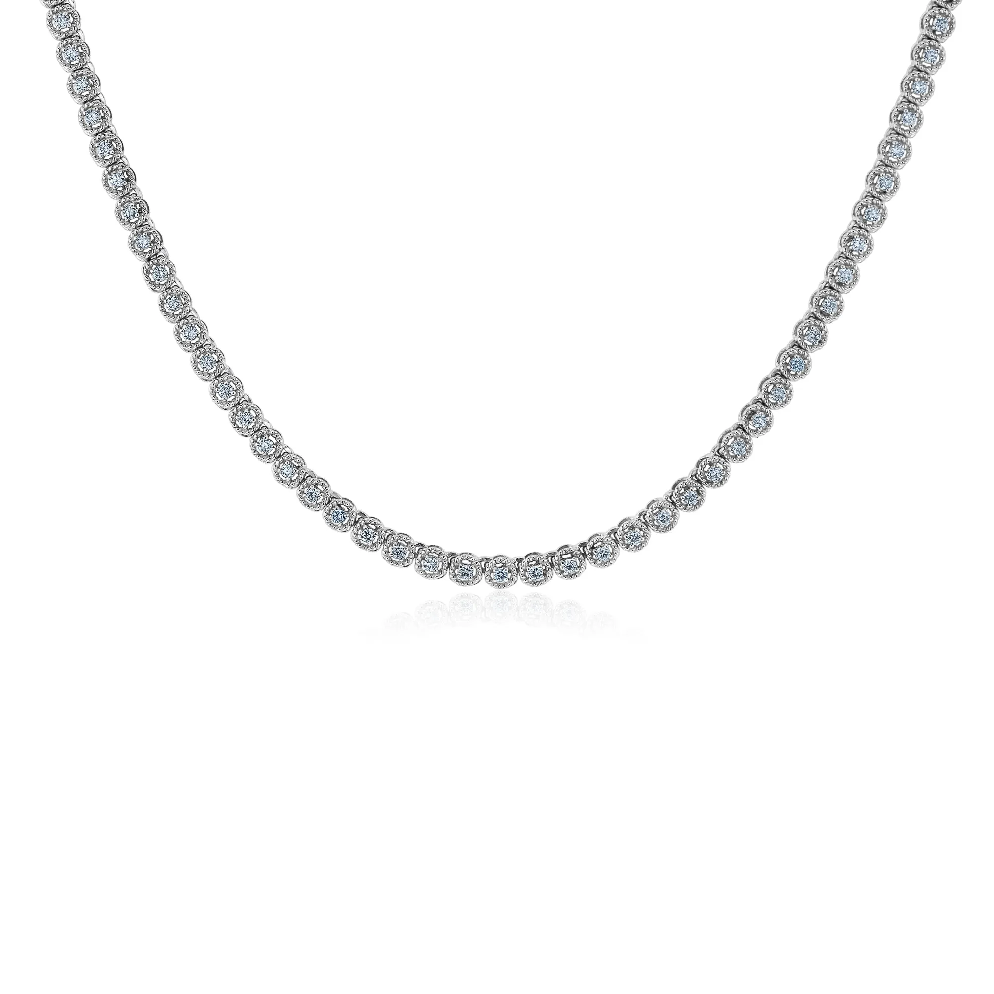 Minerva Tennis Strand Necklace