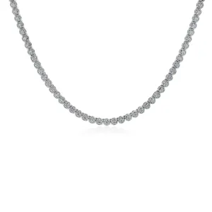 Minerva Tennis Strand Necklace