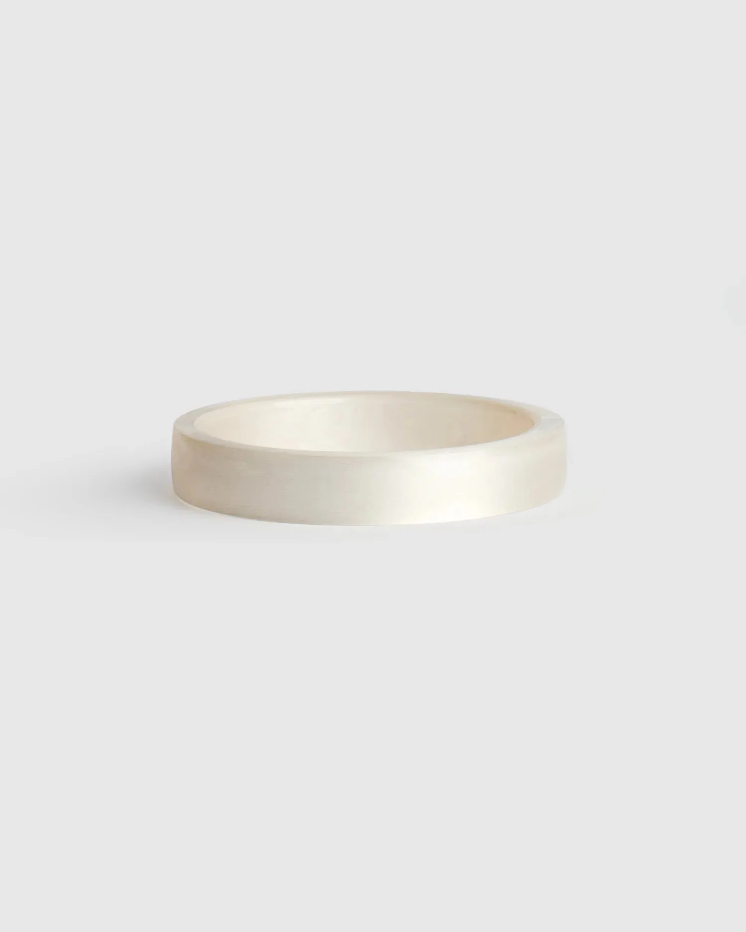 Minimalist Bangle Bracelet, Frost