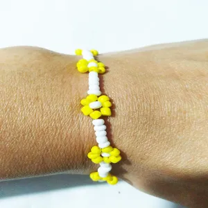 Minimalist Flower Bracelet
