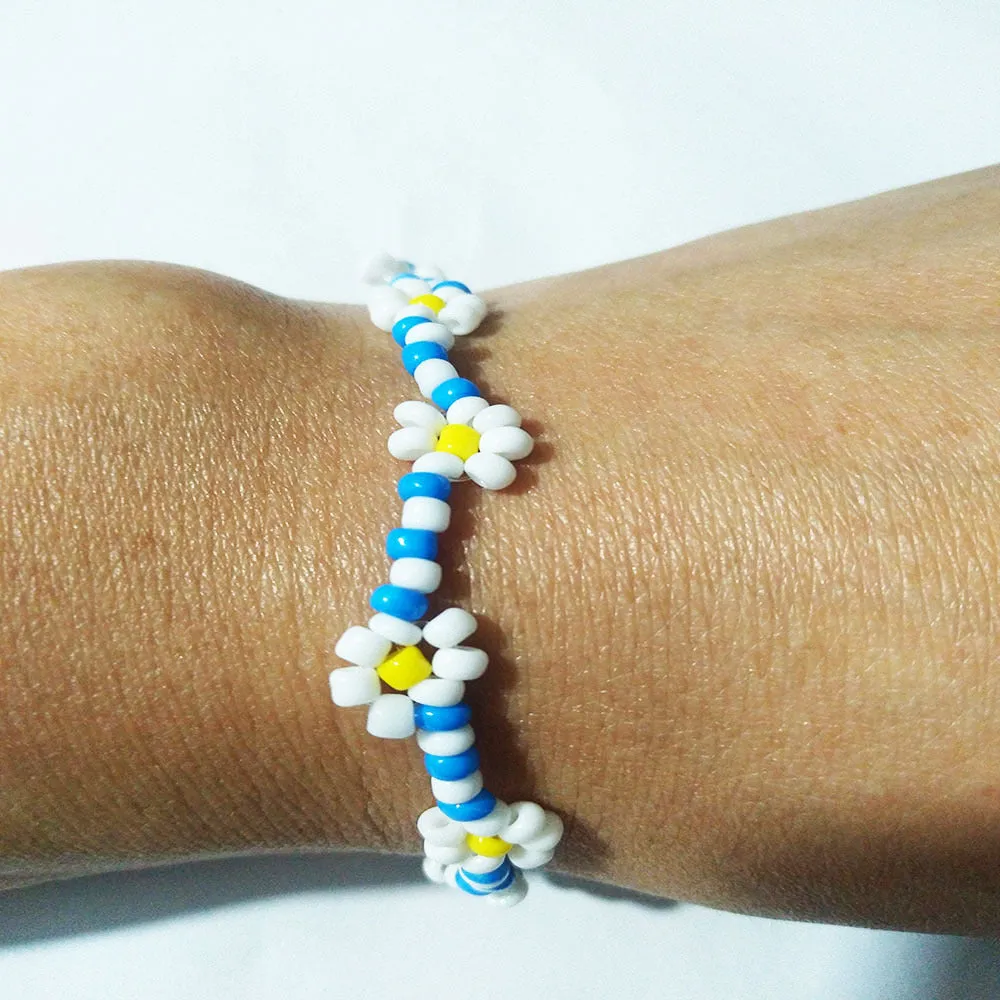 Minimalist Flower Bracelet