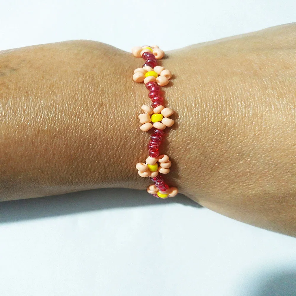 Minimalist Flower Bracelet