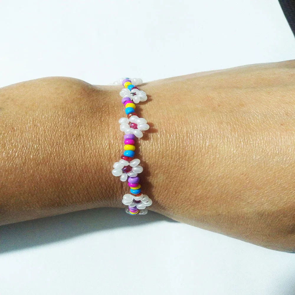 Minimalist Flower Bracelet