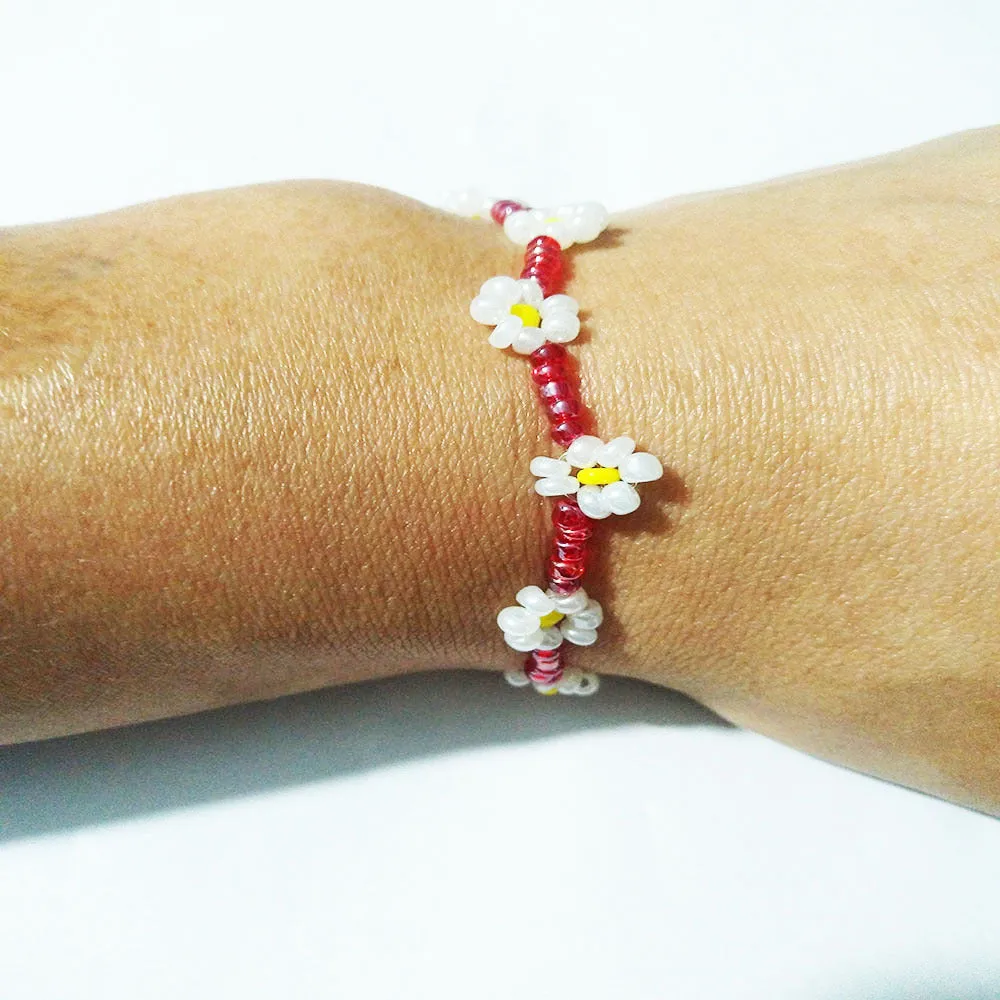 Minimalist Flower Bracelet