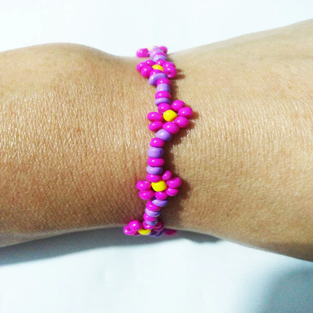 Minimalist Flower Bracelet