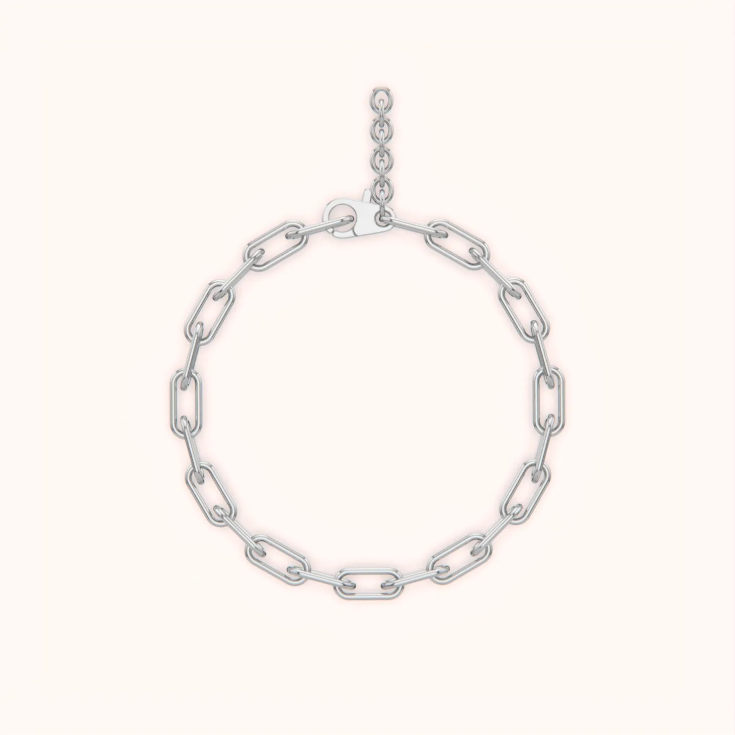 Minimalist Paper Clip Bracelet