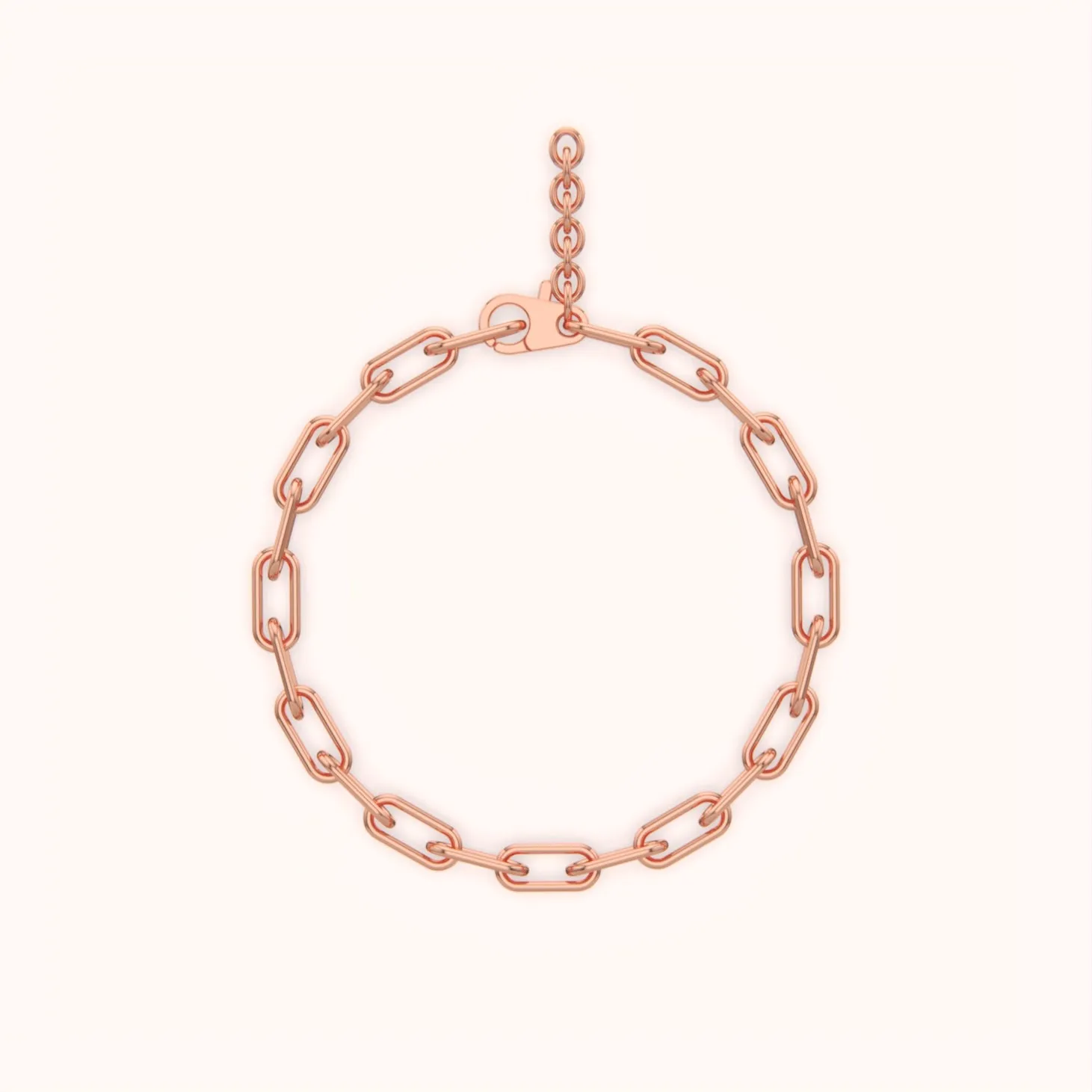 Minimalist Paper Clip Bracelet