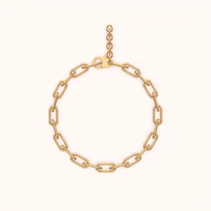 Minimalist Paper Clip Bracelet