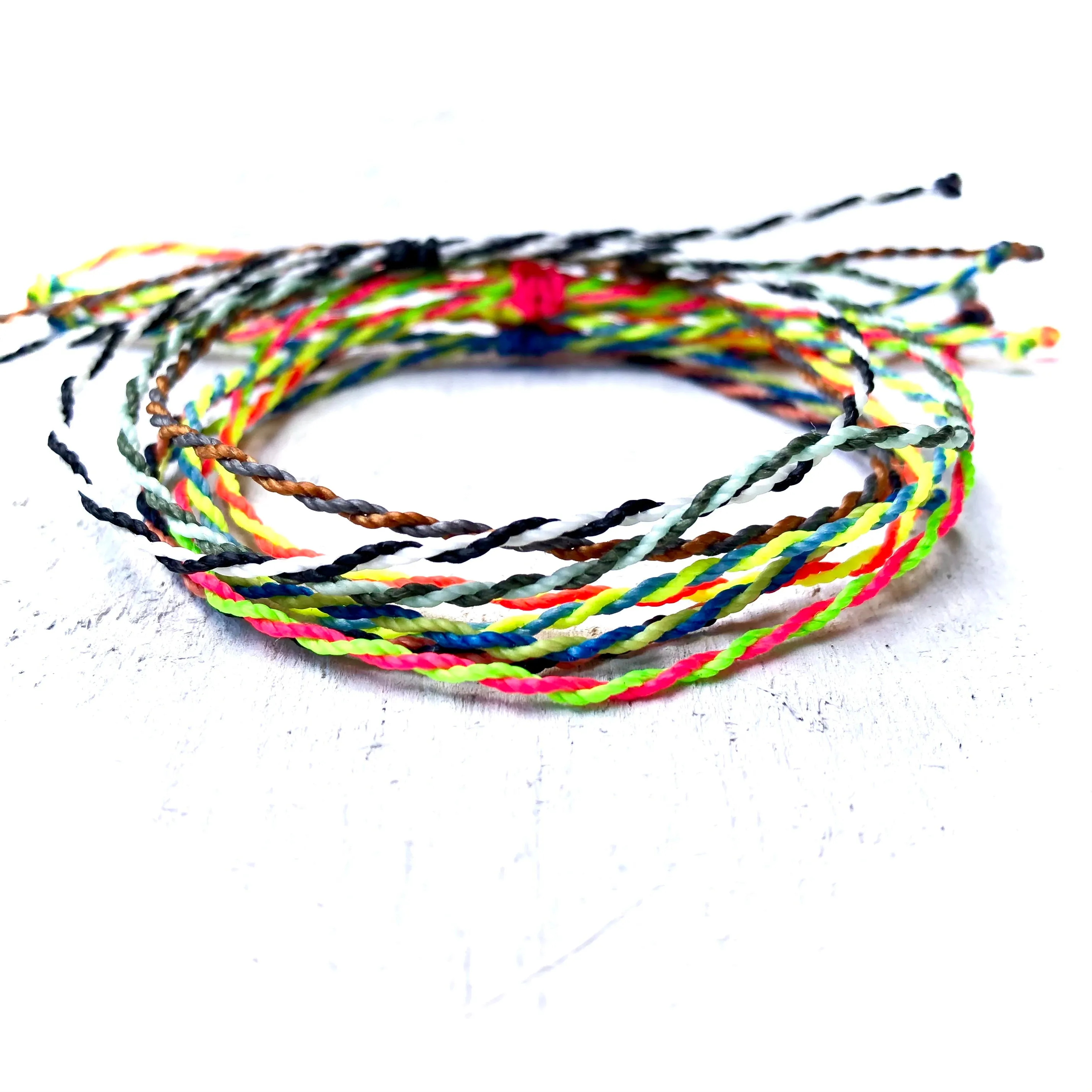 Minimalist Twisted Multicolor Bracelet