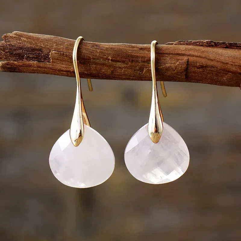 Natural Gemstome Handmade Earrings