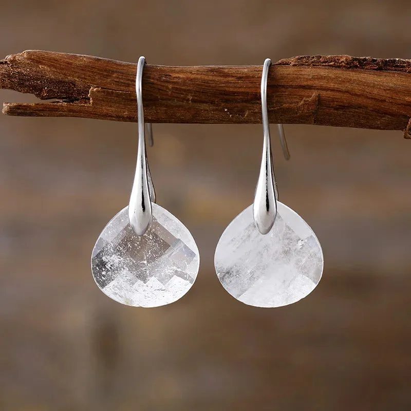 Natural Gemstome Handmade Earrings