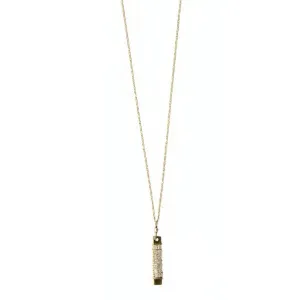 Necklace D100 with Grey Diamonds by Michelle Pressler Jewelry