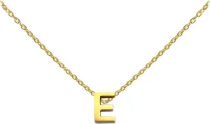 Necklaces For Women Initial Necklaces Letter Necklace Gold Silver Plated A-Z Pendant Titanium Necklace For Women
