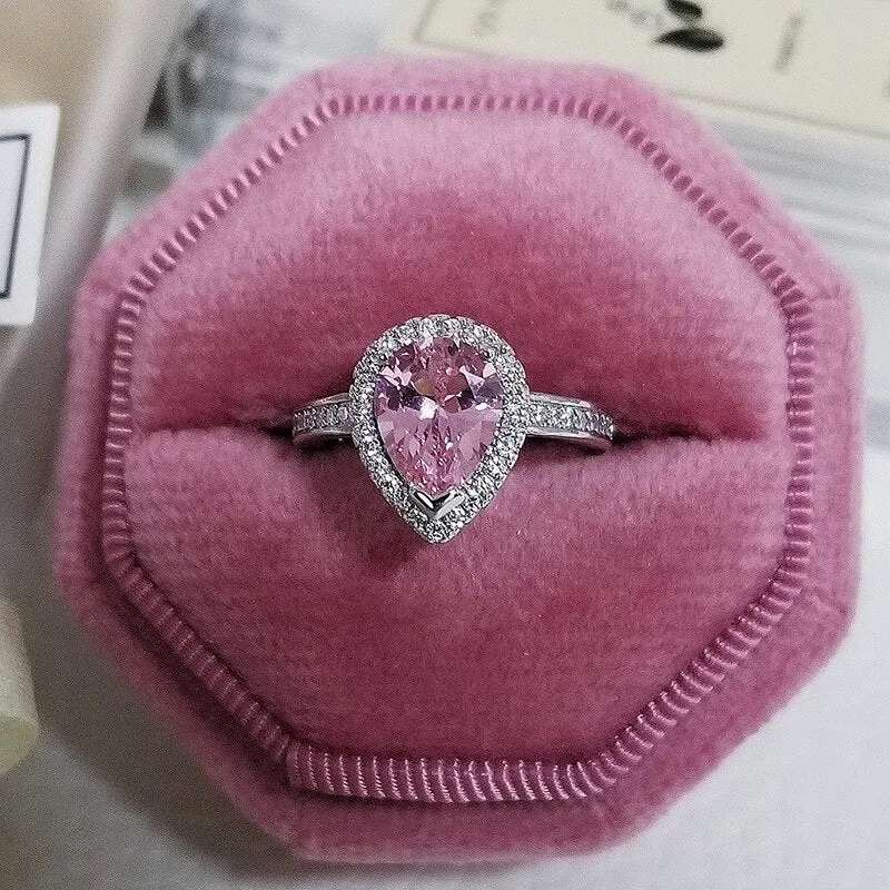 New Elegant Multi Selection Sterling silver AAAA Quality CZ Diamonds Engagement Wedding Rings